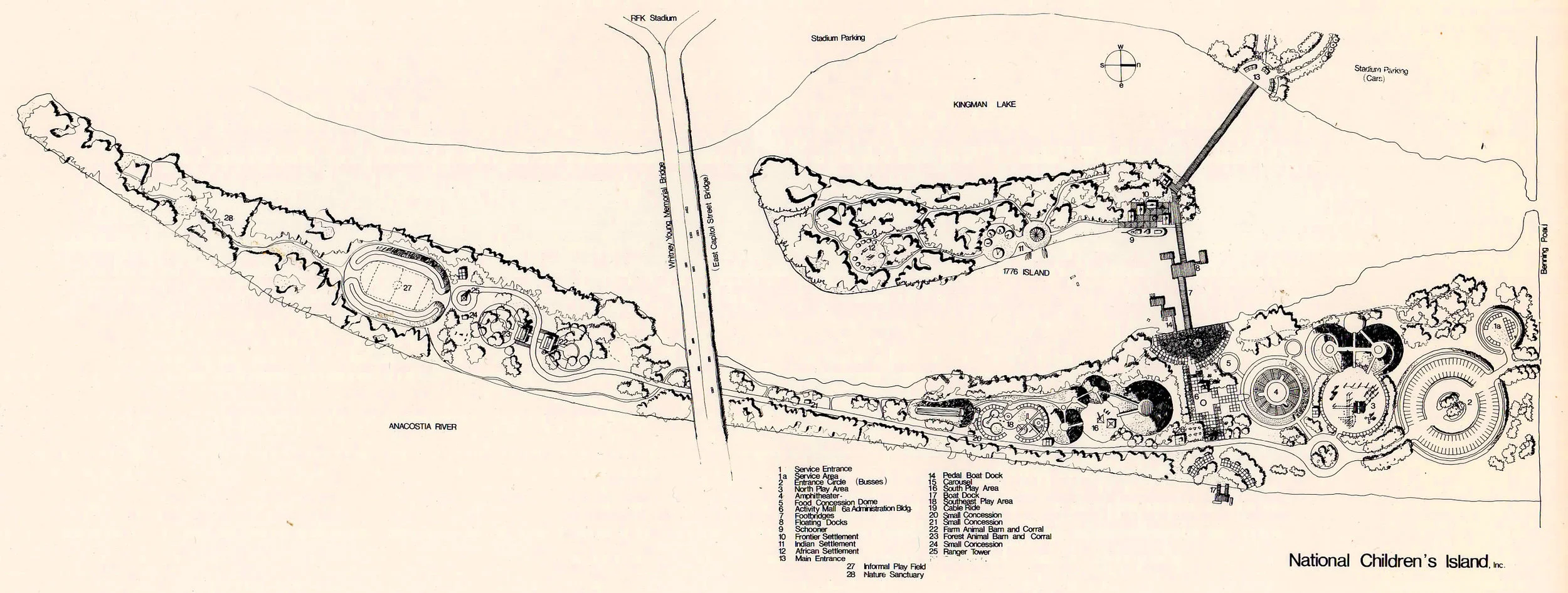 The master plan for National Children's Bicentennial Island
