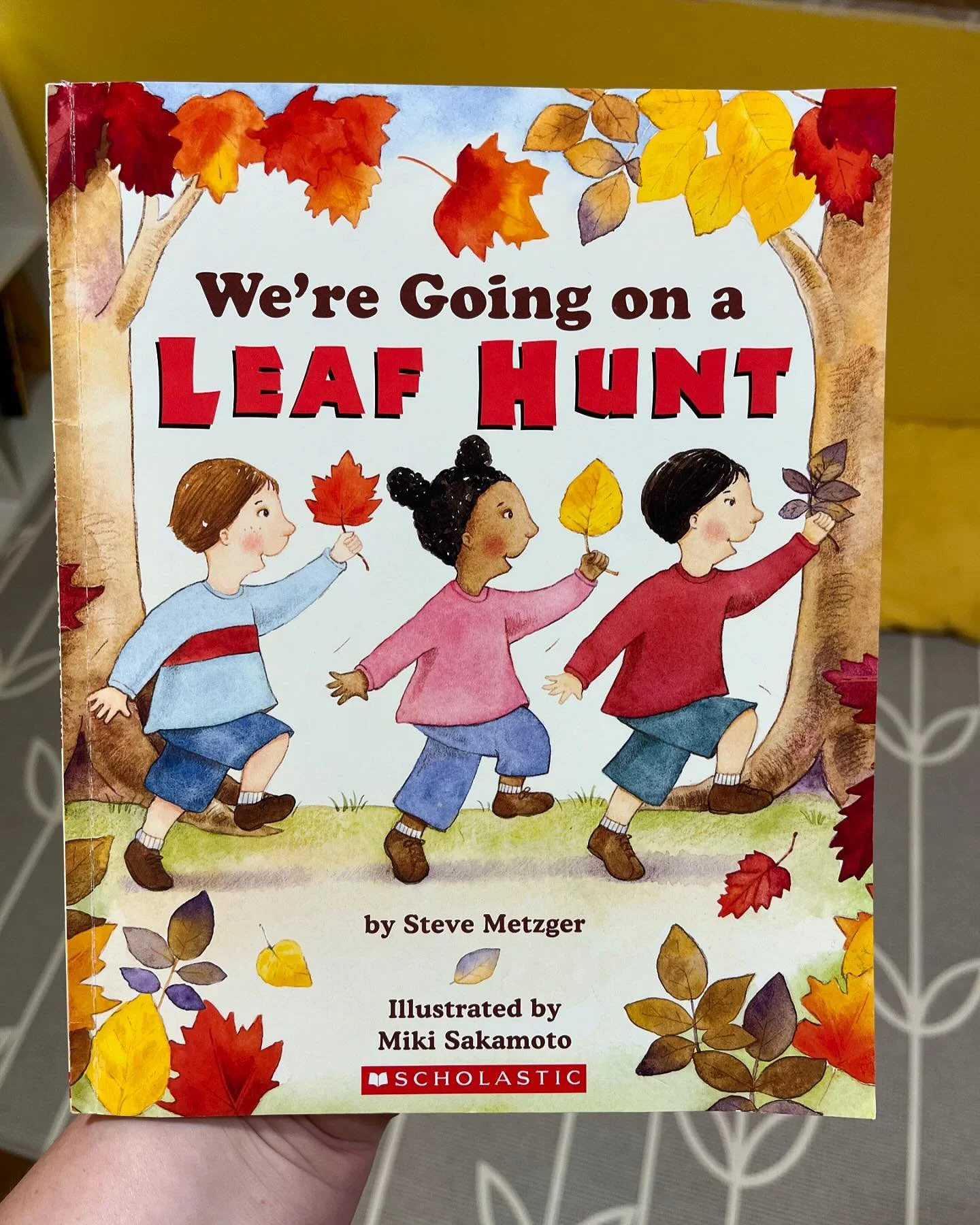 More fantastic books about fall and being thankful:

1. &ldquo;We&rsquo;re Going on a Leaf Hunt&rdquo; by Steve Metzger 

2. &ldquo;Thank Fall&rdquo; by Ciara L. Hall 

3. &ldquo;llama llama gives thanks&rdquo; An Anna Dewdney Book 

4. &ldquo;The Cr