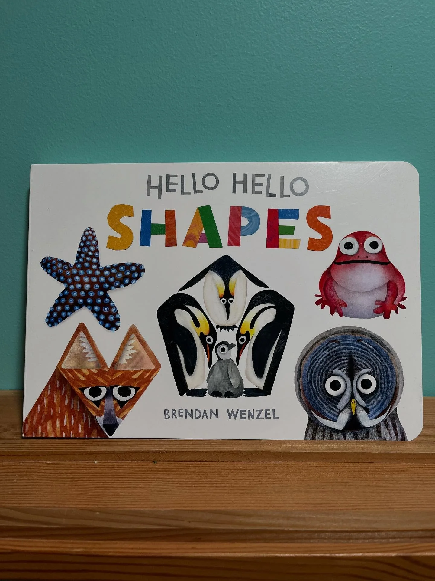 🐸 BOOK SPOT LIGHT 🦊

Hello Hello Shapes by Brendan Wenzel 

&ldquo;A parade of wild animals walks, swims and flies across the pages of this colorful book. Read the playful text. Find the shapes. Marvel at the variety of planet earth. A key at the e