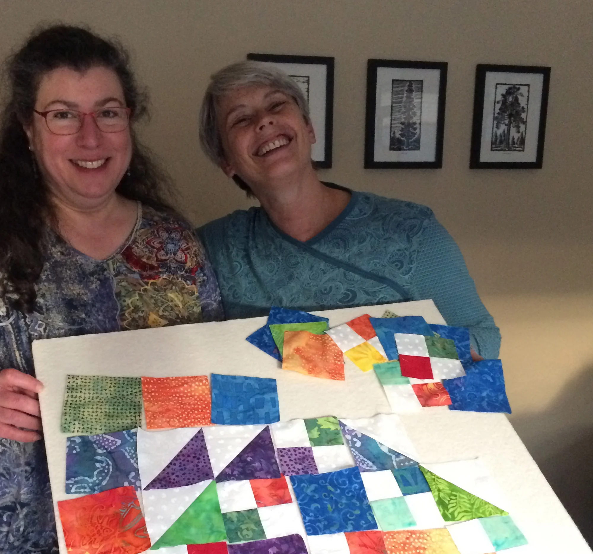 What to do with leftover bits of another project? Ask someone with a different point of view to consult!