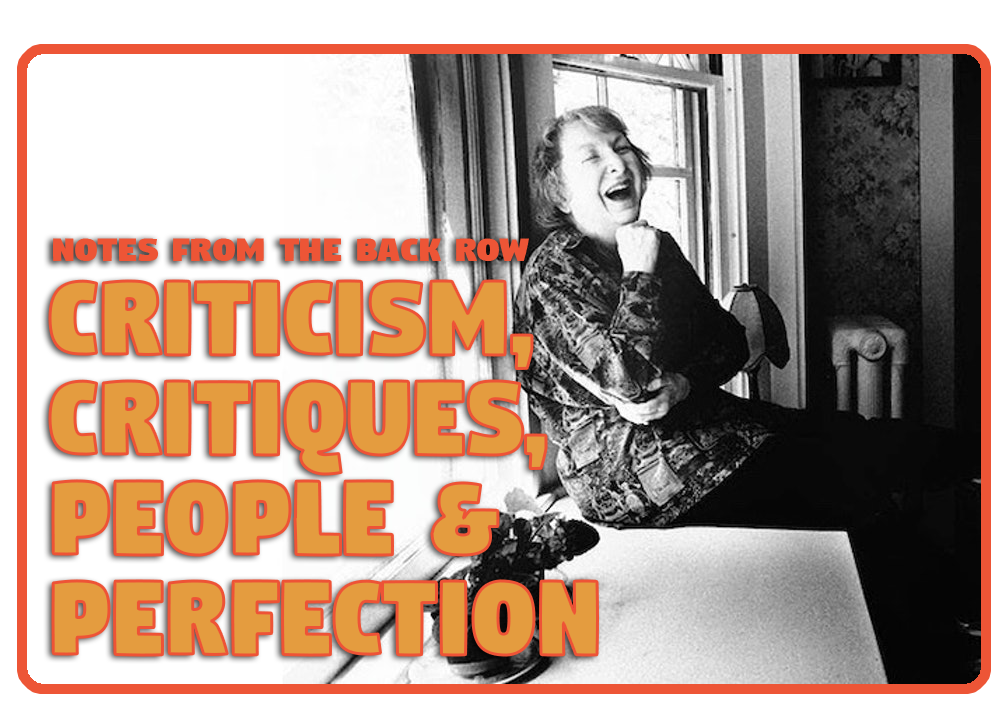 Criticism, Critiques, People & Perfection: A Discussion with Jenna ...