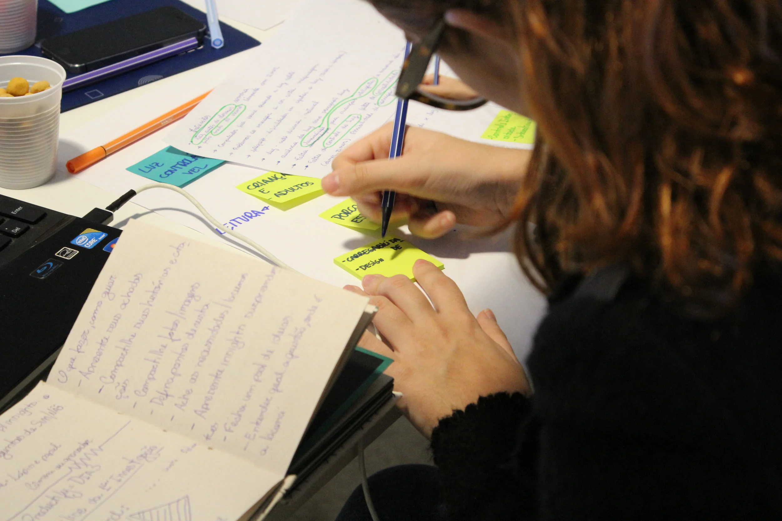 Análise, ideação e prototipação são as fases percorridas para se desenhar um serviço de relevância.