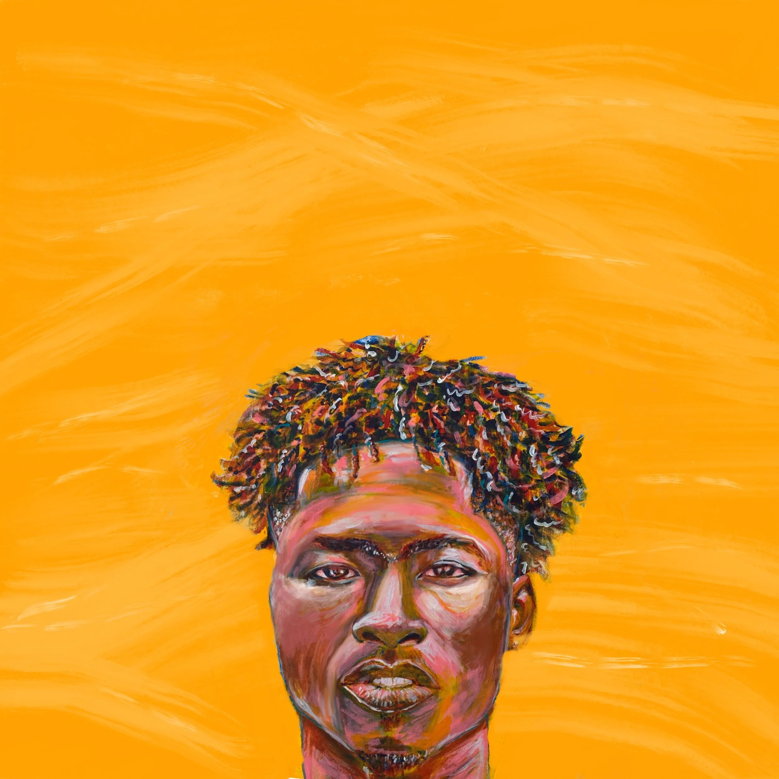 LUCKY DAYE 'PAINTED (DELUXE)' ALBUM COVER ART