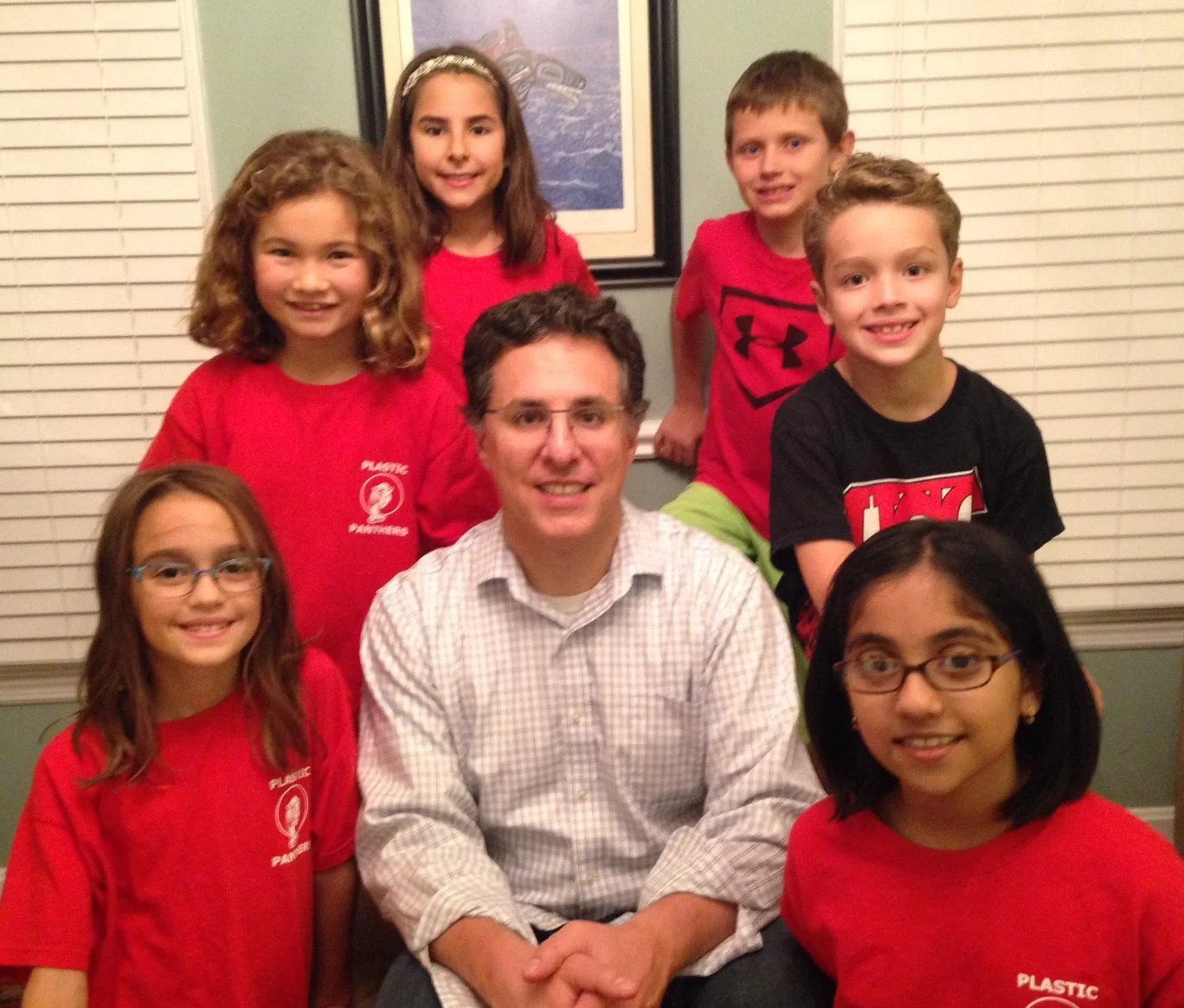 Team 5: Jr. FLL Team (grade 3) FIRST Jr. FLL (grades K-3) captures young curiosity by exploring real-world scientific challenges, learning teamwork, and working with motorized LEGO® elements. This team showcases their work at schools and community events, encouraging others to participate.