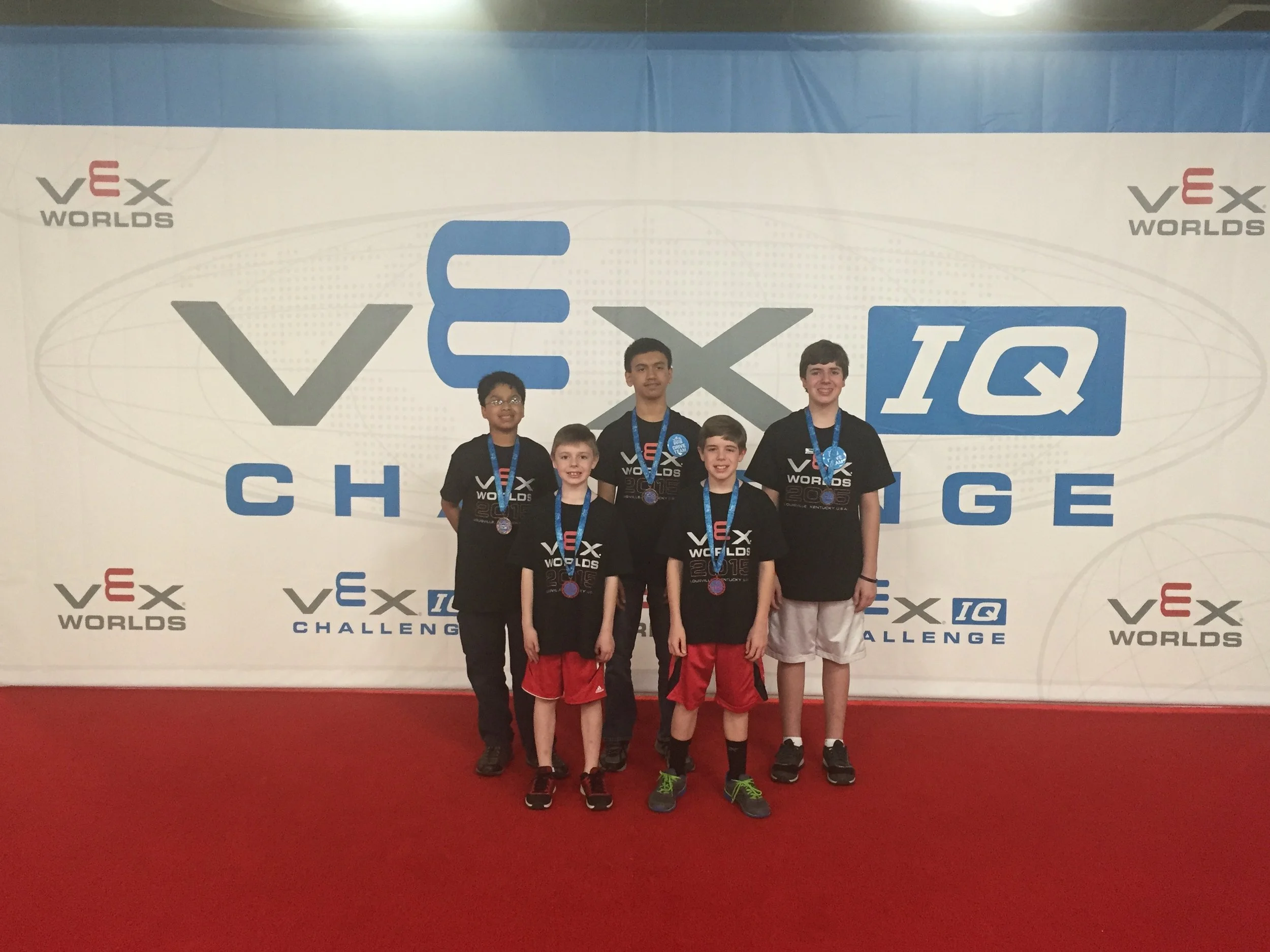 Team 6: Vexothermic Vex IQ: Team 10325 This team made it to worlds in their first season. Winning multiple awards at local and state competitions.