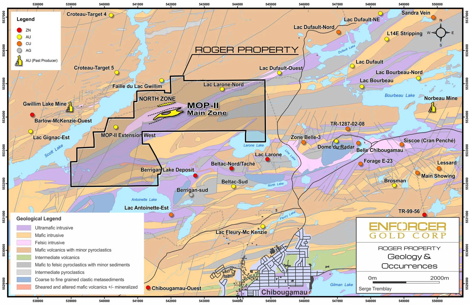 Regional Geology & Occurrences