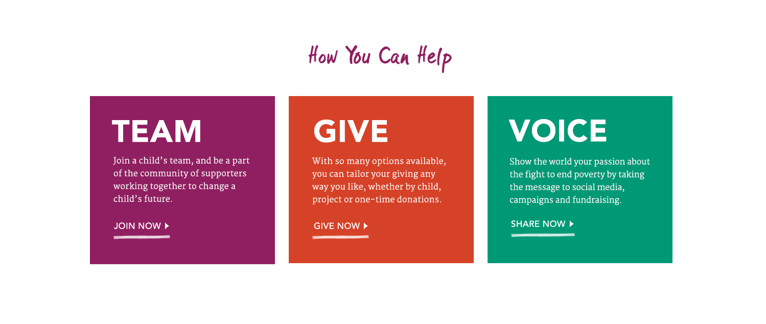 And began creating a transparent relationship between potential donors and the organization.