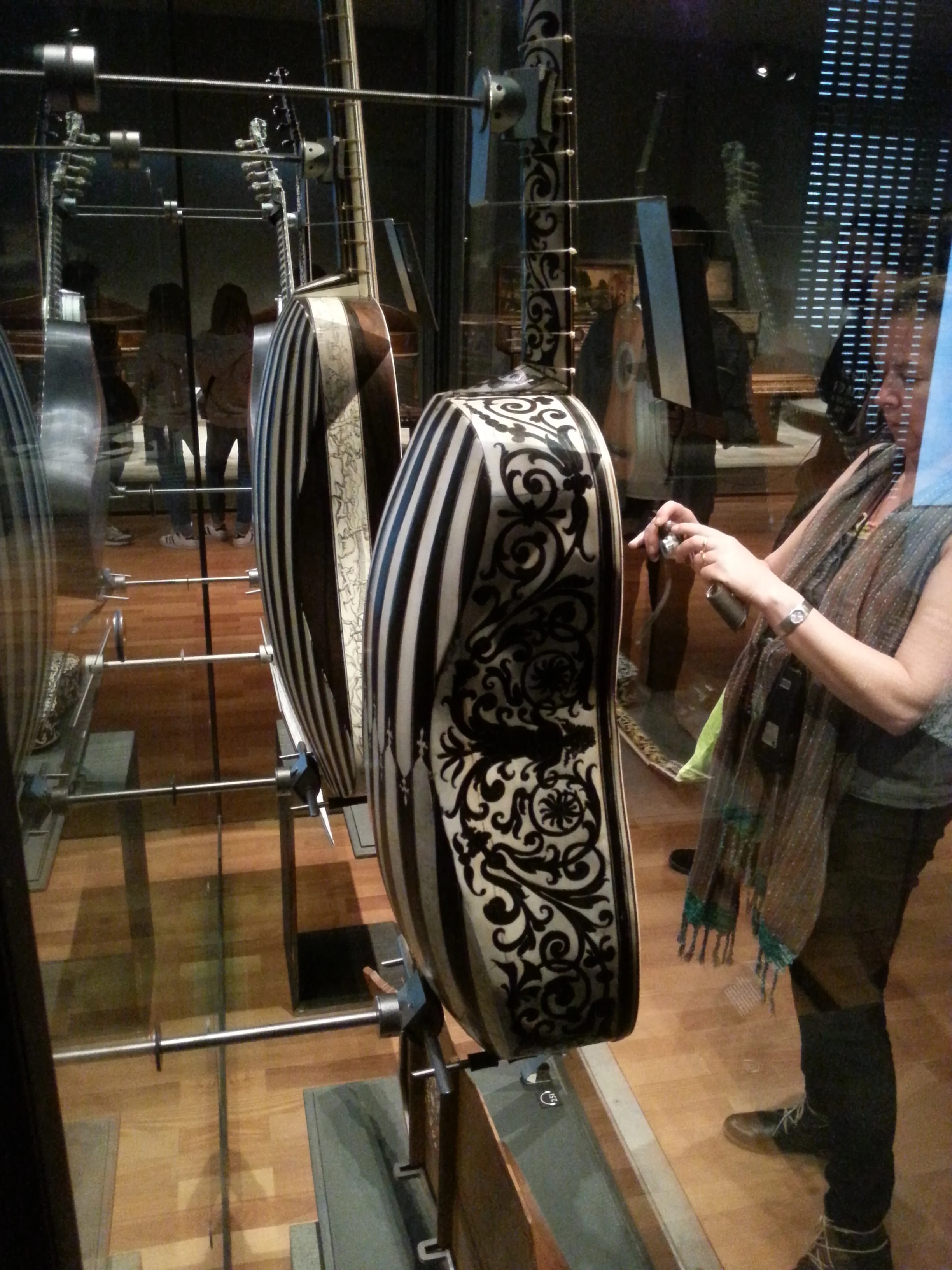 A very impressive Baroque guitar. That's some inlay work!