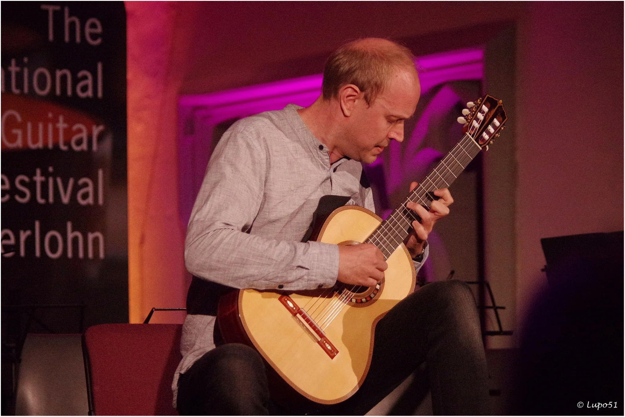 Christian Fergo from Denmark playing “Ilona” at final concert night