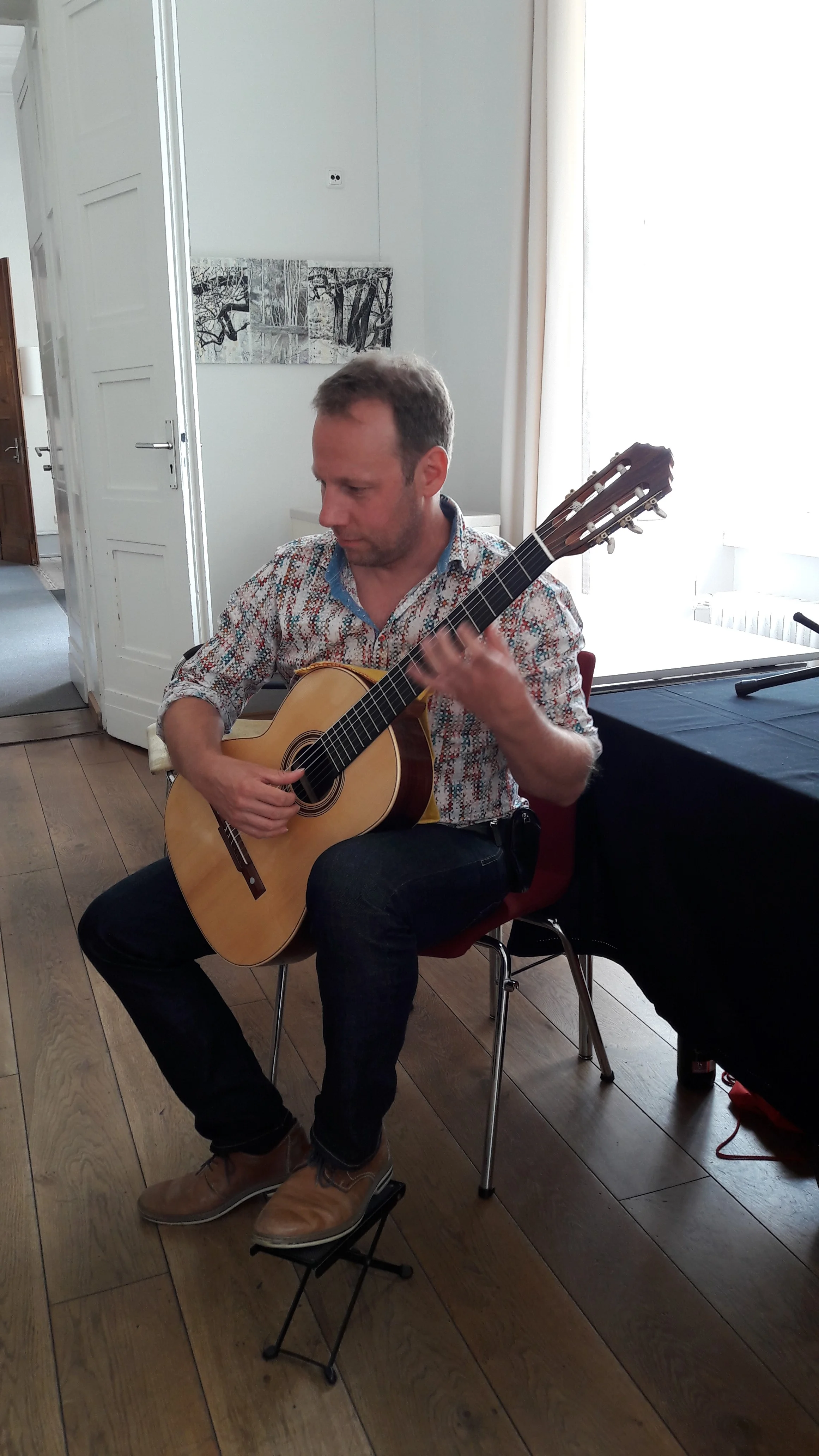 Klaus Wladar from the famous Alegrías Guitar Trio