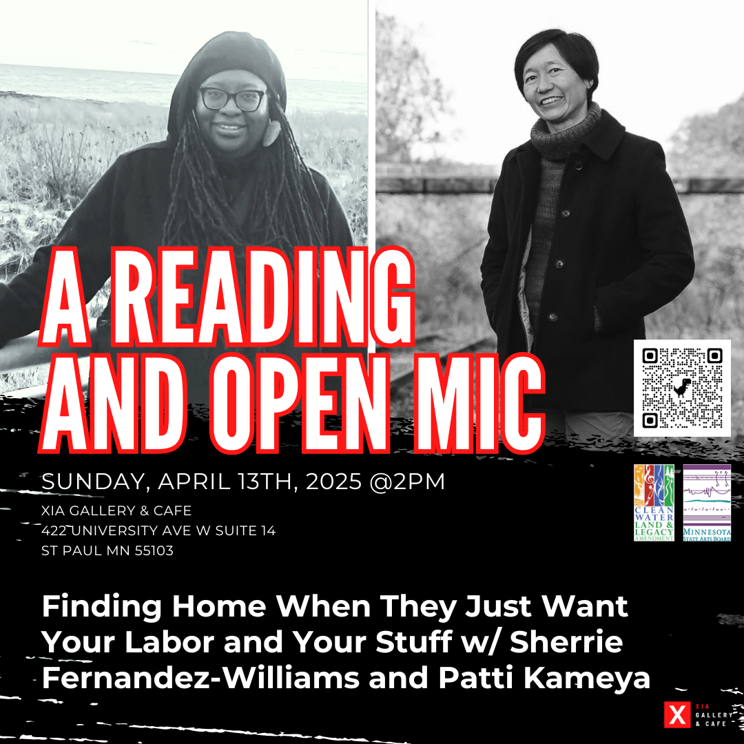 READING & OPEN MIC: Finding Home When They Just Want Your Labor and Stuff