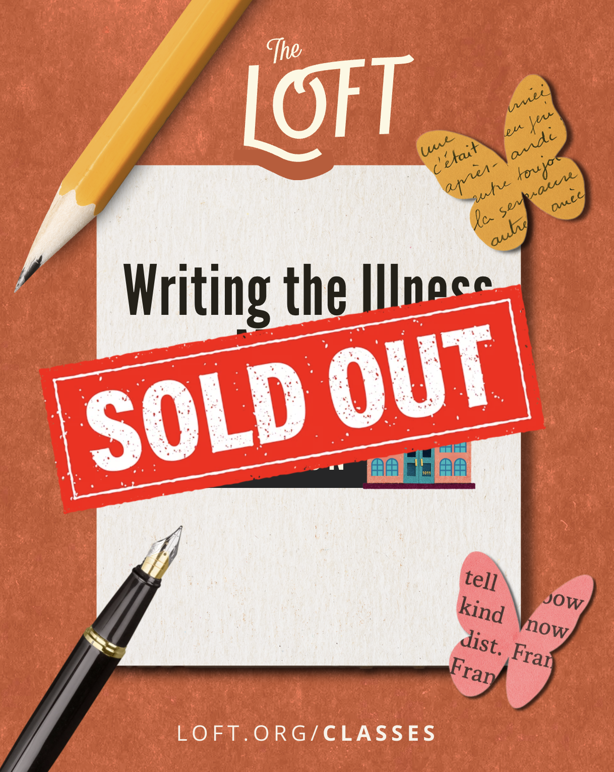 Writing the Illness Memoir: A Diversifying Writers Class (Online)