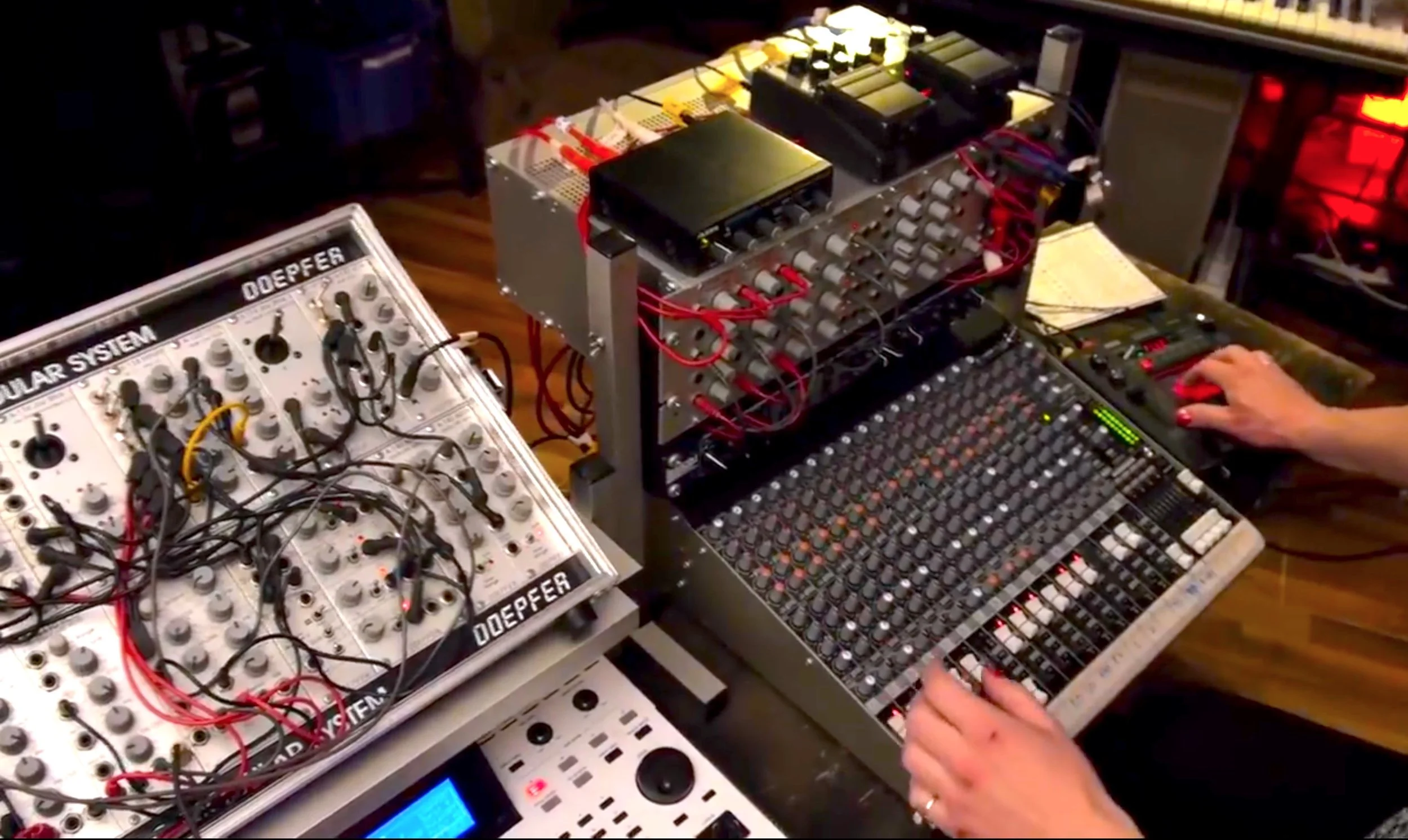 Figure 24 – GusGus Live setup for performance: Sampler, Controller, Filters and Effects, 2017.