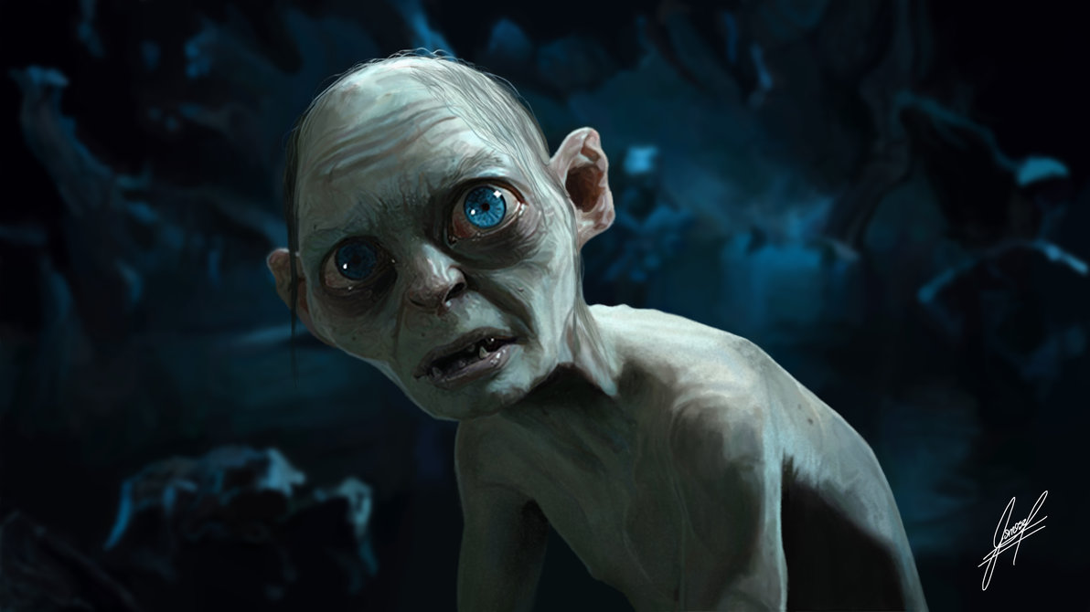 "Gollum" by bobby-artdesign