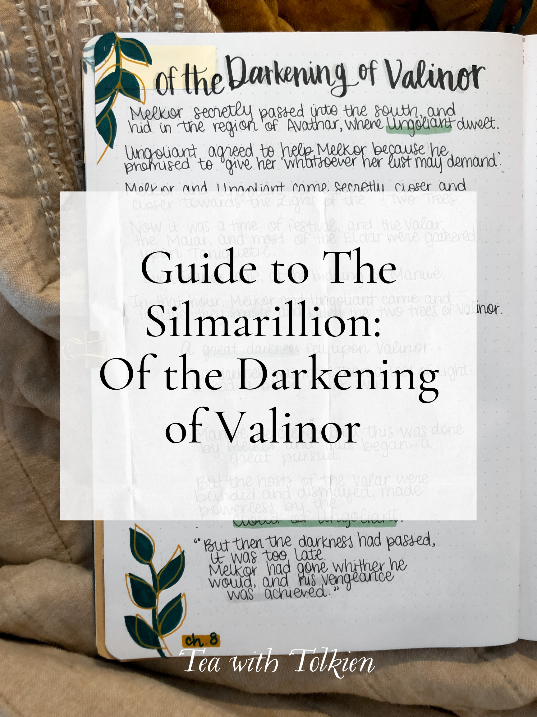 Reader: The Silmarillion. Quenta Silmarillion, Chapter 22 “Of the