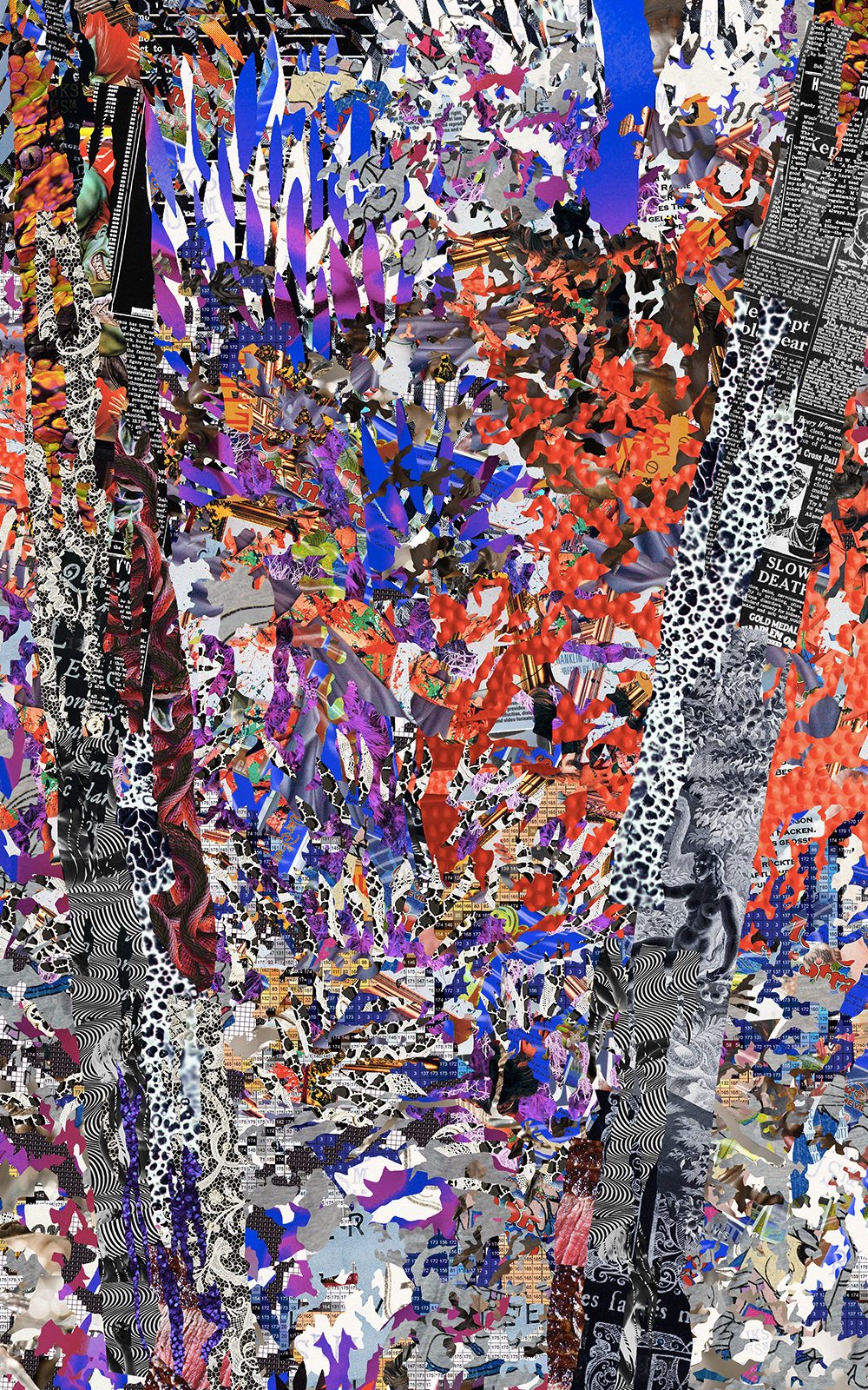 Case Simmons, Simmons & Burke, Blue JuJu, Dutchmasters, Kohn Gallery, Pigment Print, Digital Collage, Digital Art, Photoshop Collage, Contemporary Collage, Photoshop Actions, Case Simmons Art, Collage Fine Art, Digital Landscape