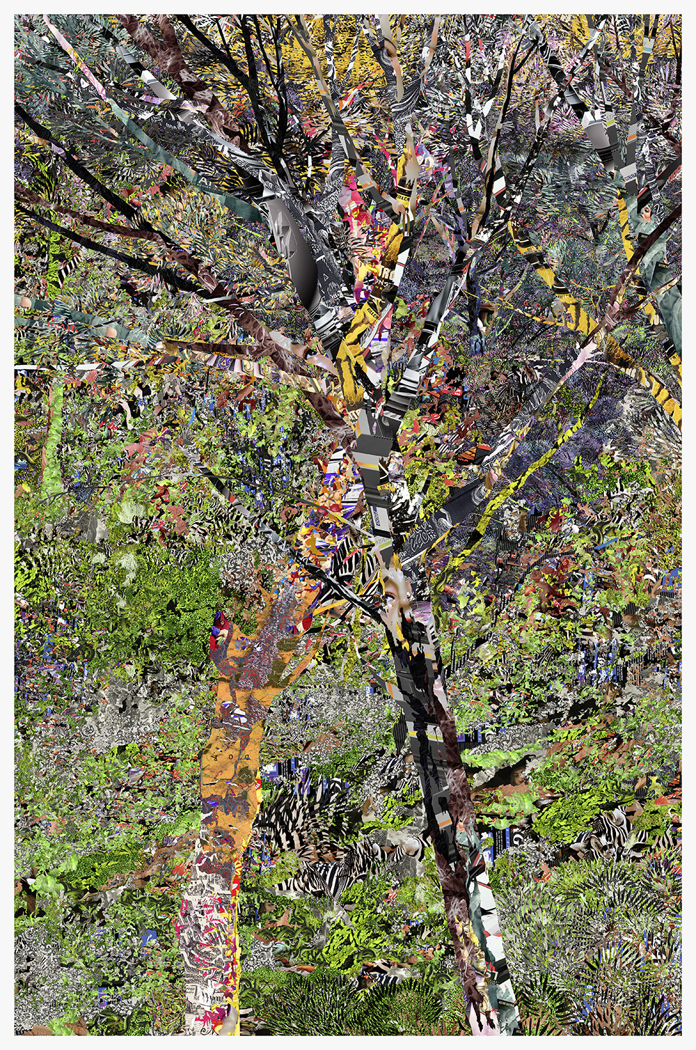 Case Simmons, Simmons & Burke, Sweet Green, Dutchmasters, Kohn Gallery, Pigment Print, Digital Collage, Digital Art, Photoshop Collage, Contemporary Collage, Photoshop Actions, Case Simmons Art, Collage Fine Art, Digital Landscape