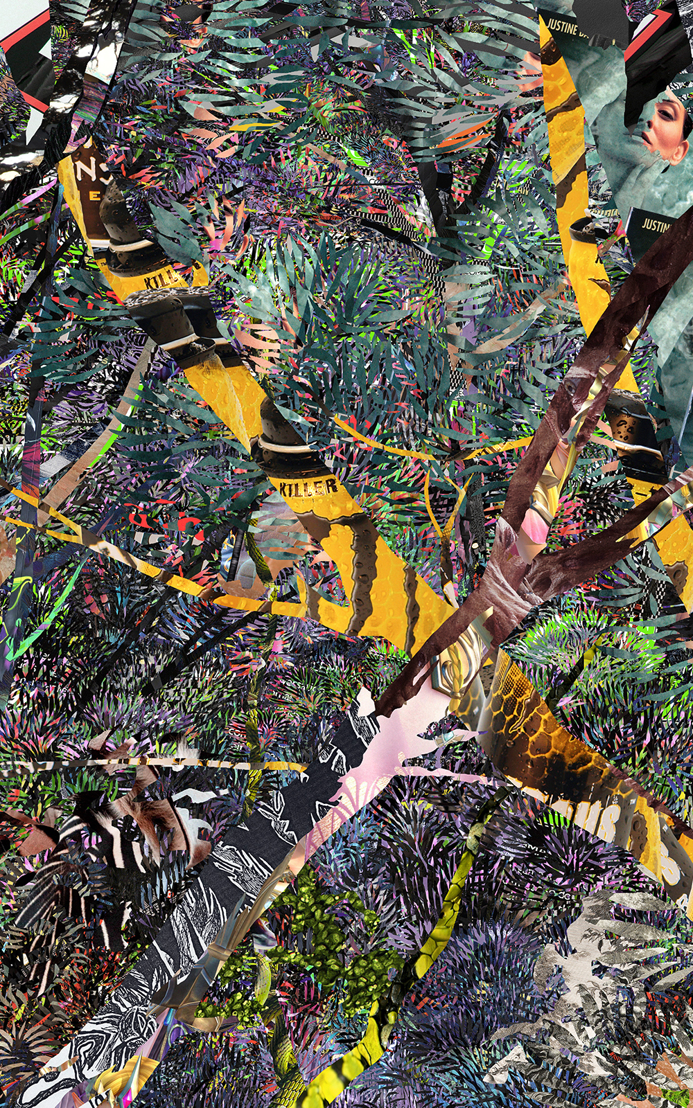 Case Simmons, Simmons & Burke, Sweet Green, Dutchmasters, Kohn Gallery, Pigment Print, Digital Collage, Digital Art, Photoshop Collage, Contemporary Collage, Photoshop Actions, Case Simmons Art, Collage Fine Art, Digital Landscape