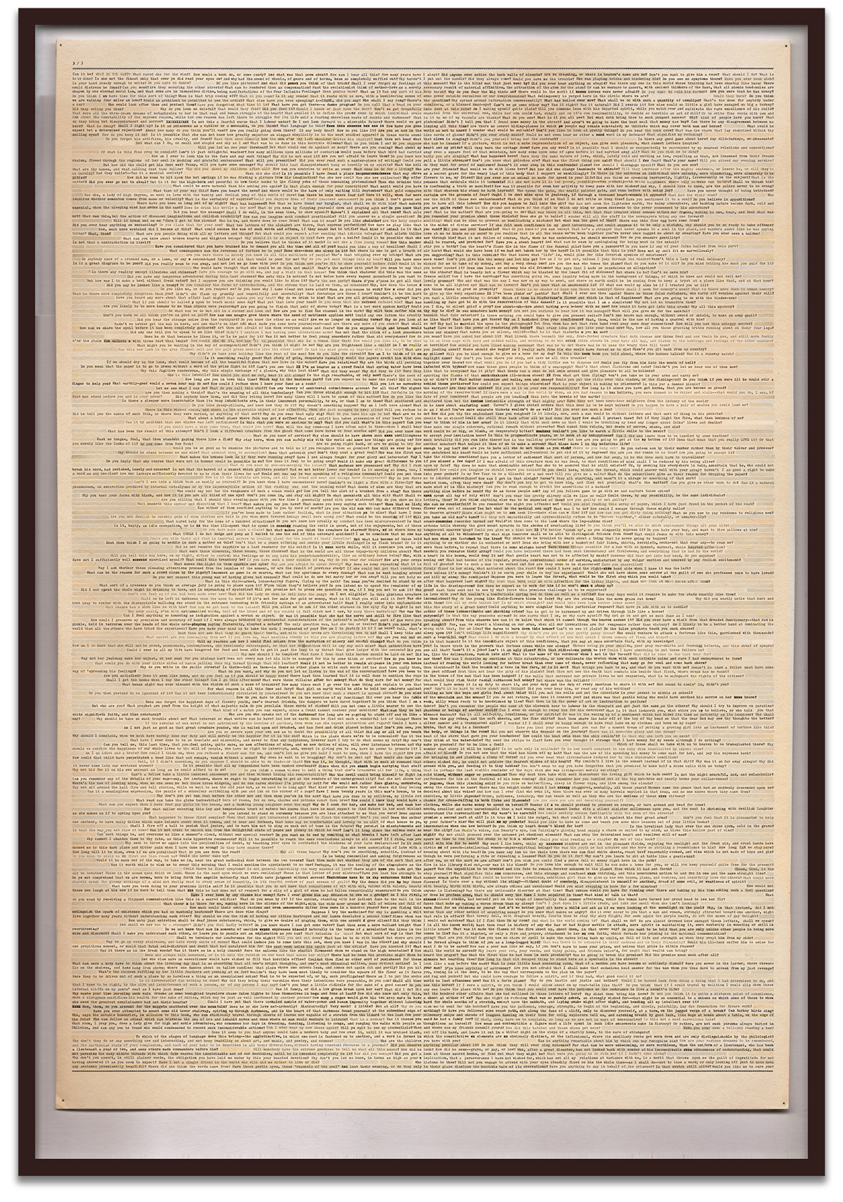Case Simmons, Simmons & Burke, Score Collage Poem #3, SMMoA, Santa Monica Museum of Art, Digital Collage, Digital Art, Case Simmons Art, Text Art, Font Art, Typewriter Art, Photoshop Collage, Livrivox, Fiction Art, Internet Archive