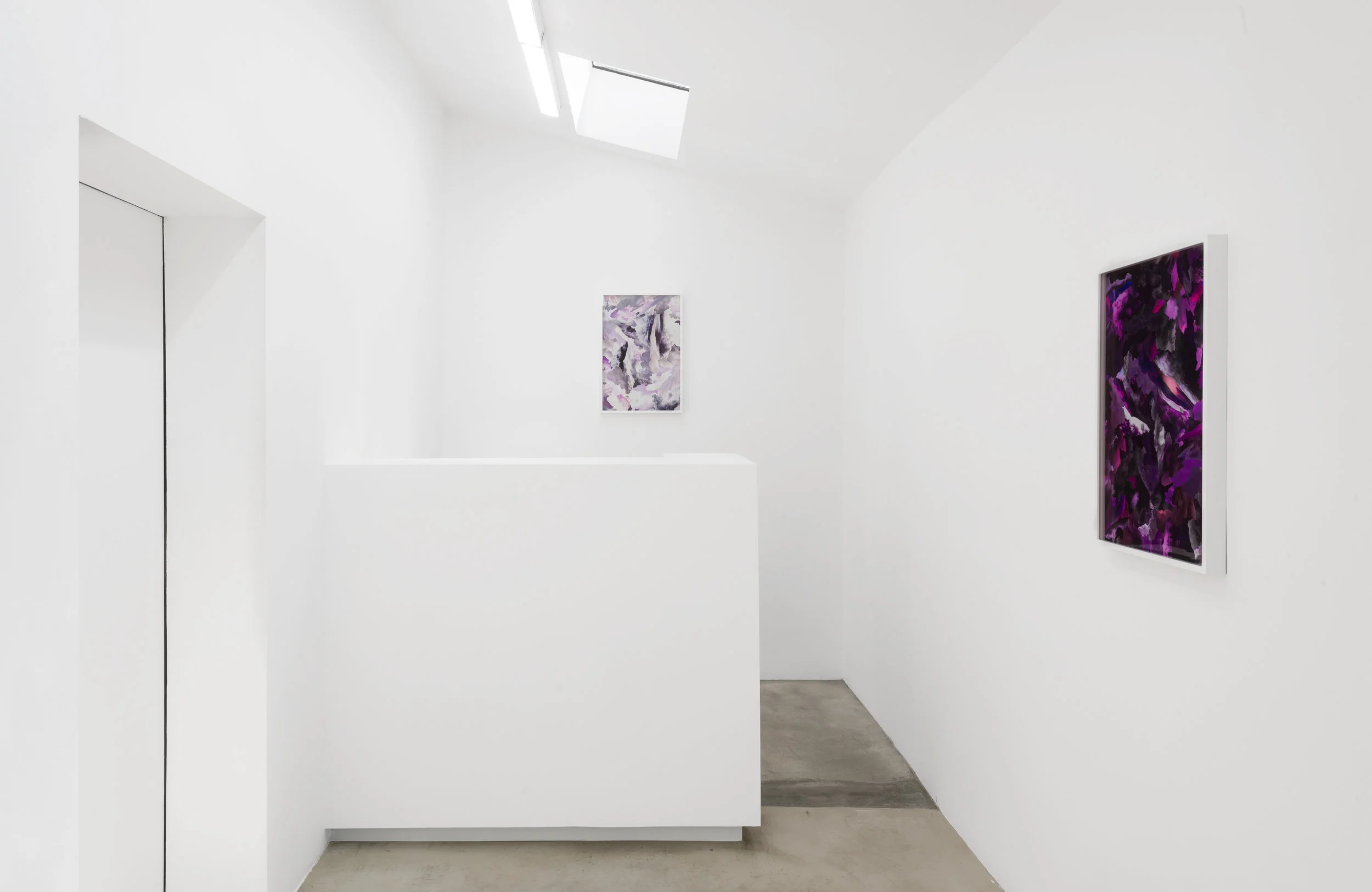 Case Simmons, One By One, Temple 10, Clouds V, Clouds W, Contemporary Collage, M+B Gallery, Los Angeles