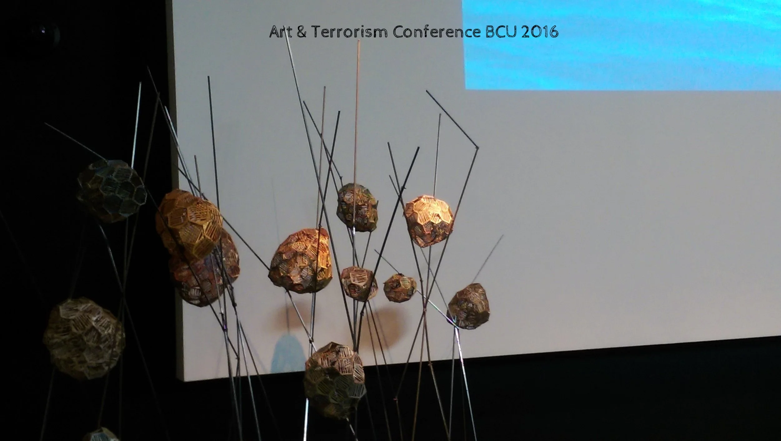 Art & Terrorism Conference, BCU, 2016
