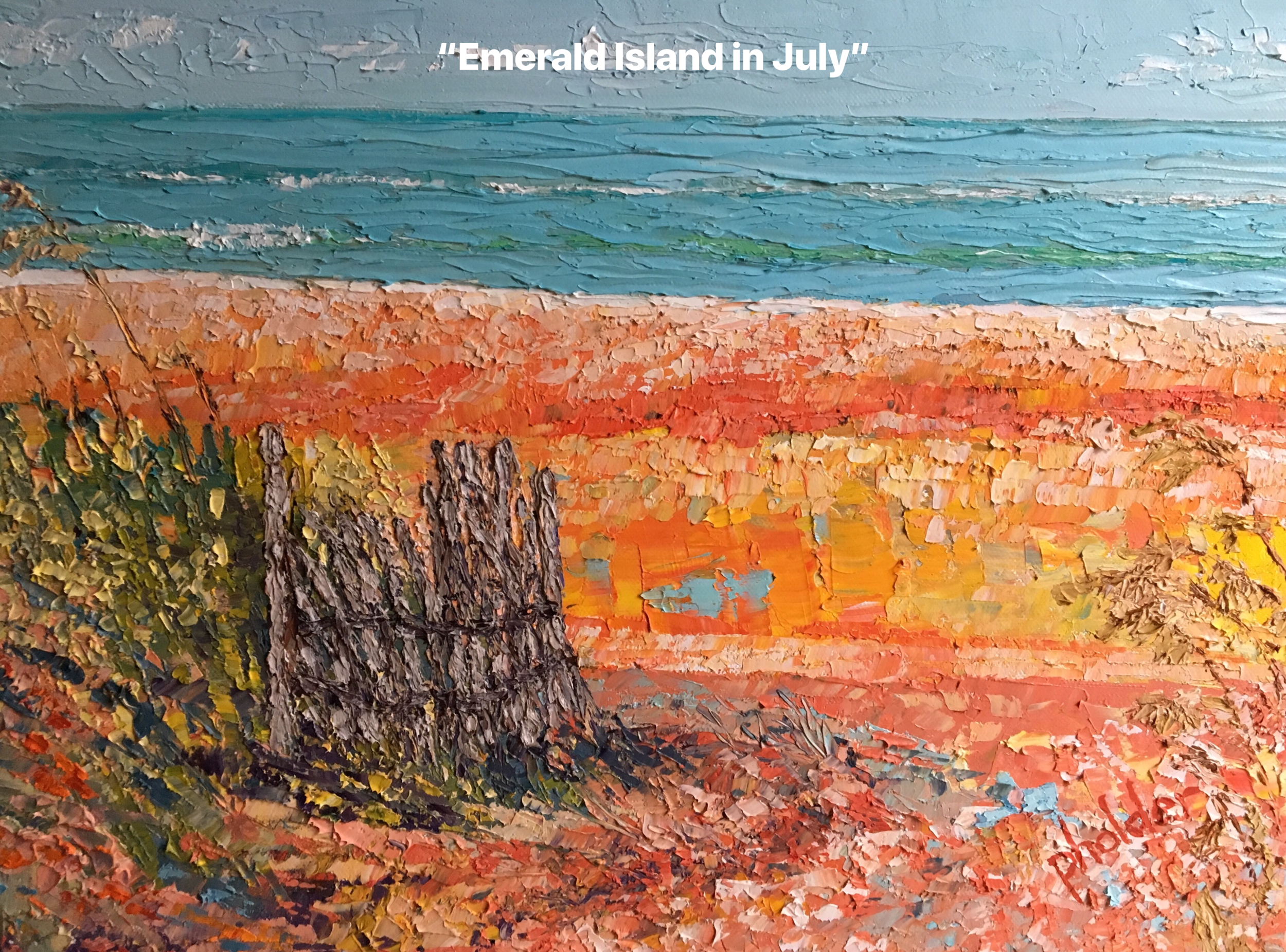 Atlantic Beach in July"