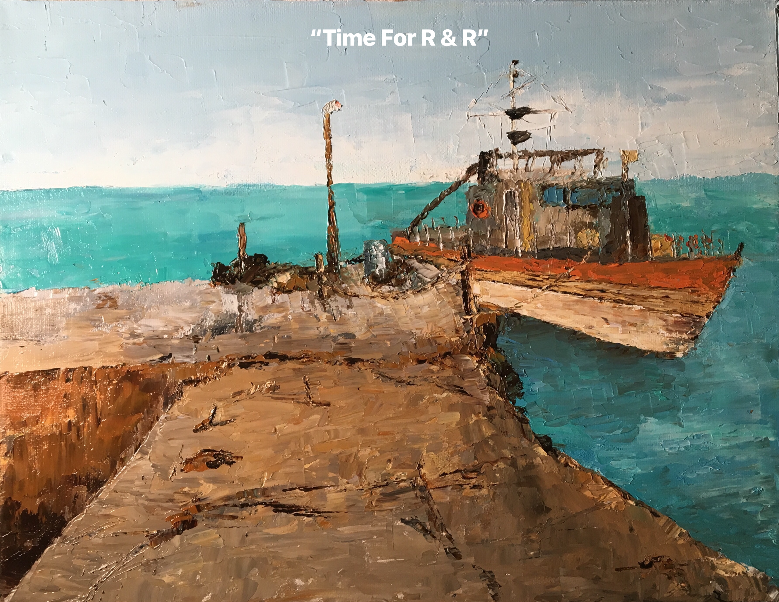 "Time for some R&R"
