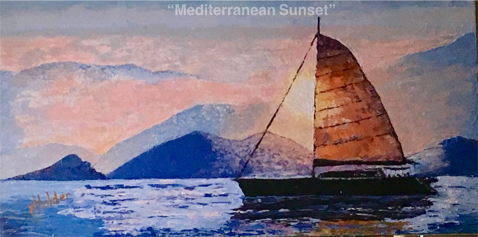 "Mediterranean Sunset"