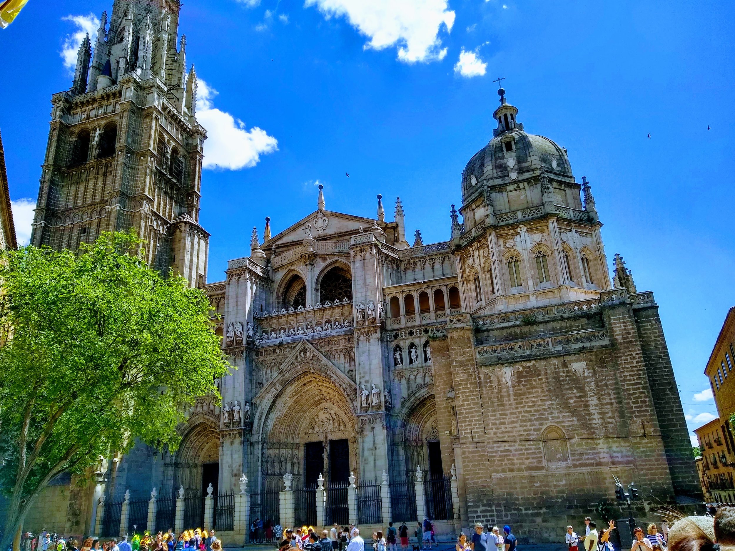 The Cathedral of Toledo is the primal seat of the Catholic Church in Spain and just an hour from Madrid, making it a popular destination for weekend excursions.