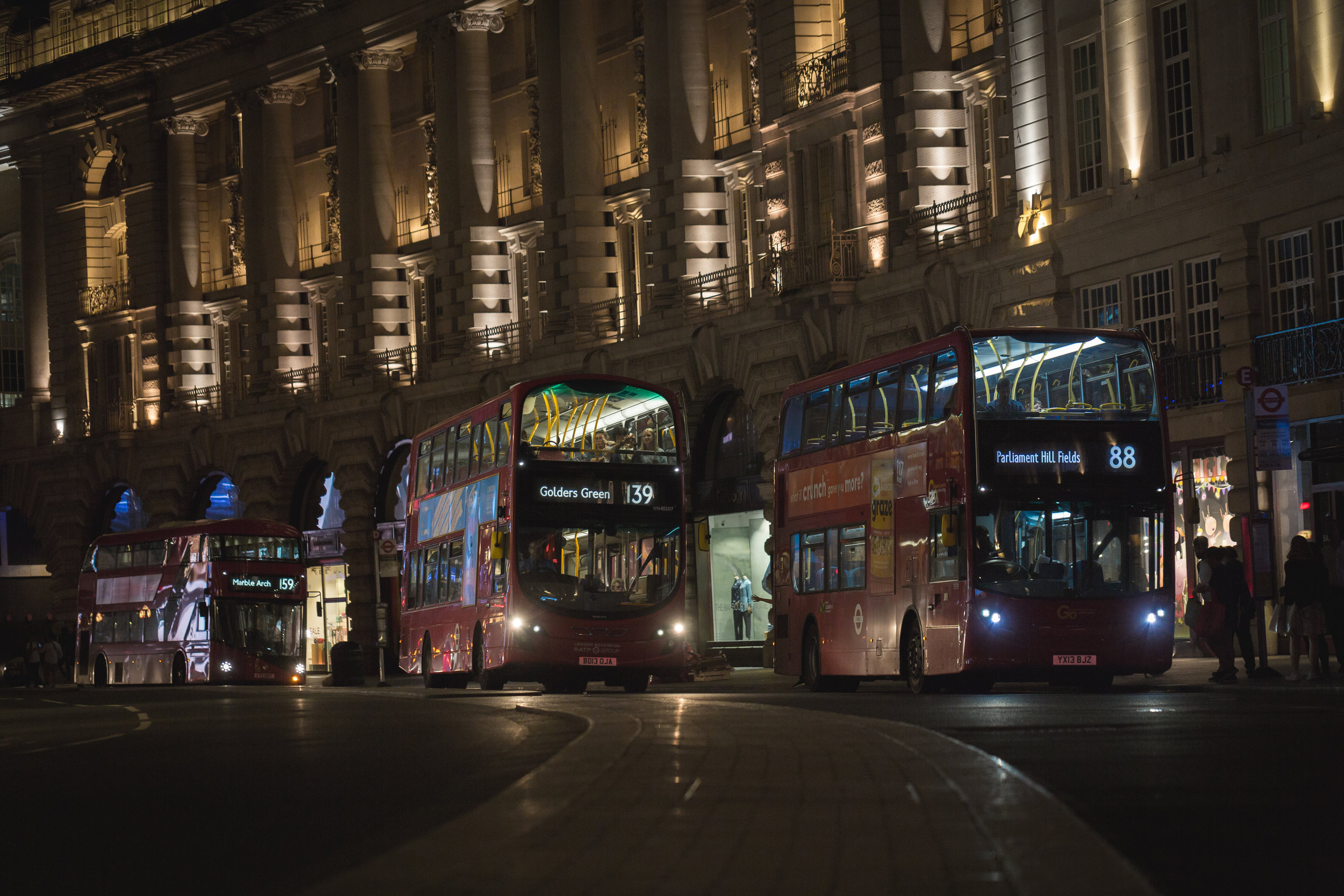 Fellows' transit passes give them unlimited access to public transportation in the city center, including via London's iconic and efficiency double-decker buses. (Copy)