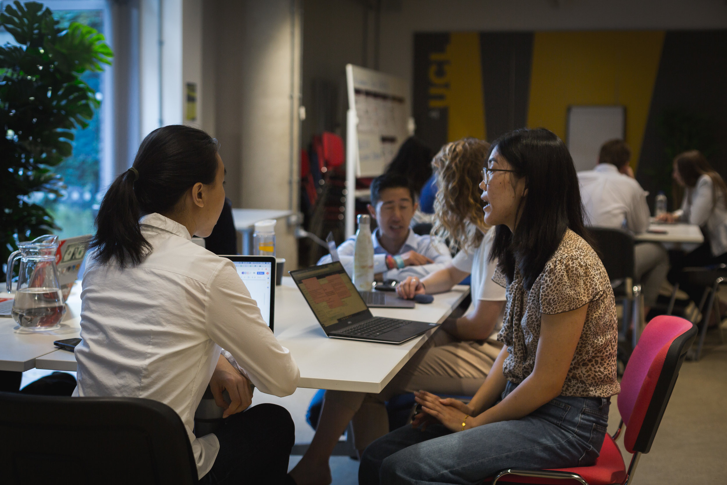 Project Lead Bonnie, Bain &amp; Harvard MBA alumna Project Lead, works with Fellows at client site in London,