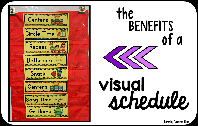 Visual Routine Chart Preschool