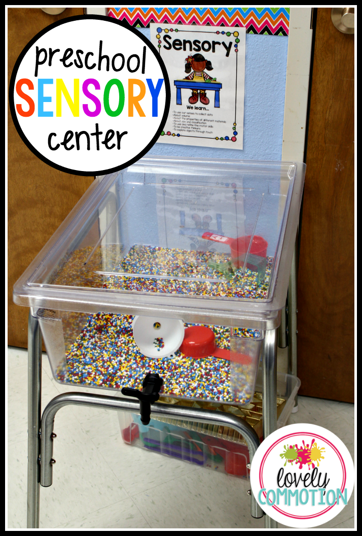 Sensory Tub in Pre-K
