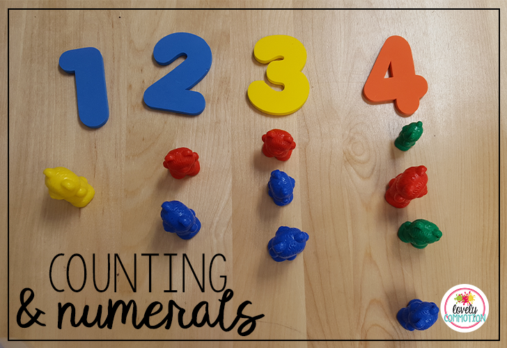 Help students recognize numerals and count with 1-1 correspondence with this fun game.