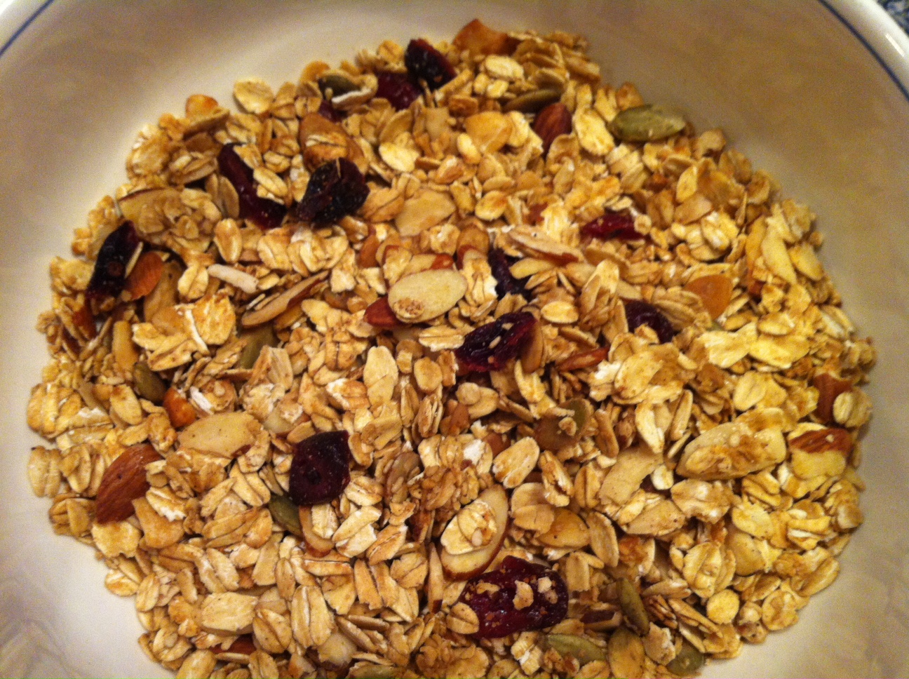 Cranberry-Pumpkinseed-Sesame Granola