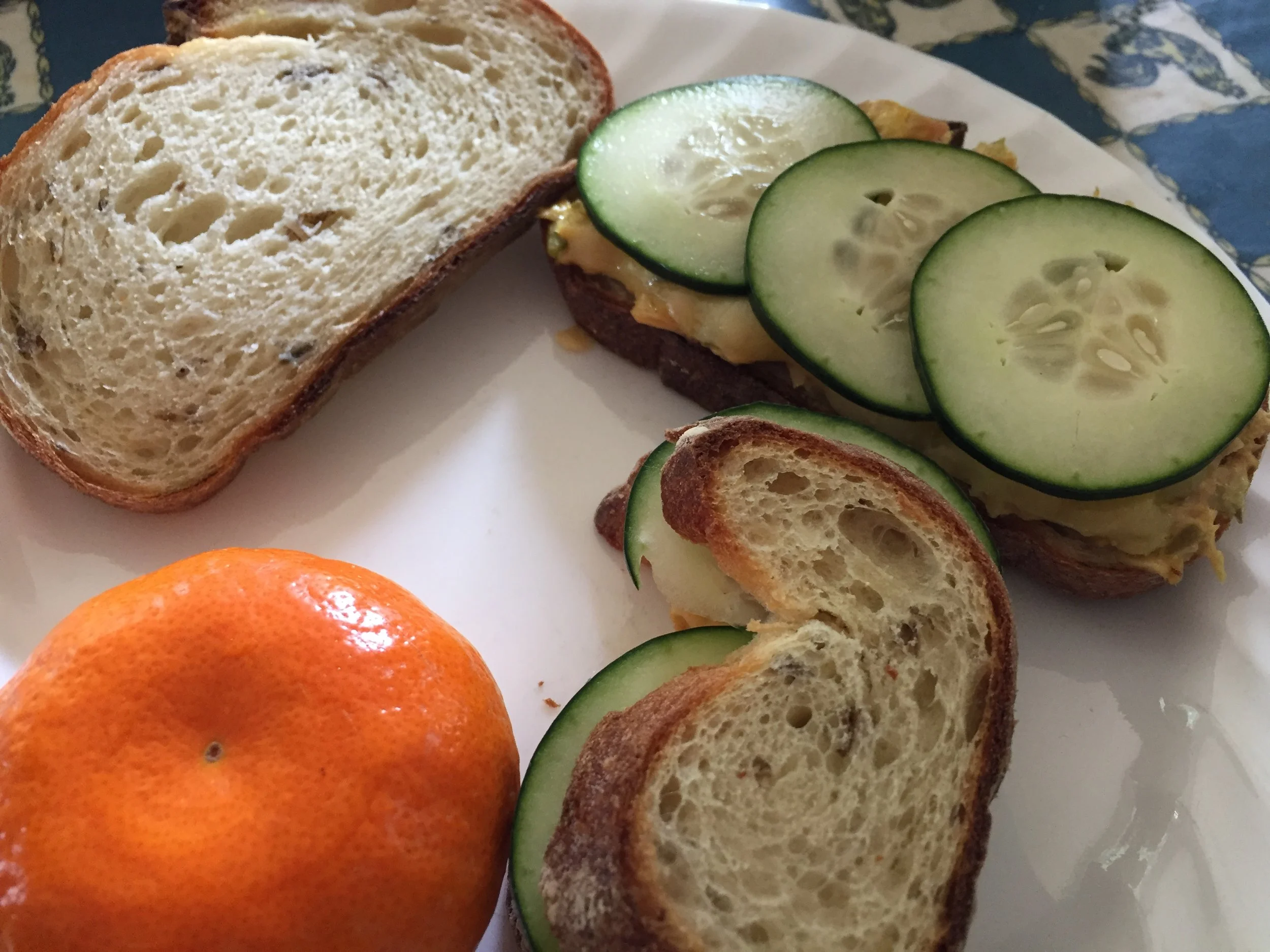 Ye Newe Jalapeno Tuna Melt with Cucumber