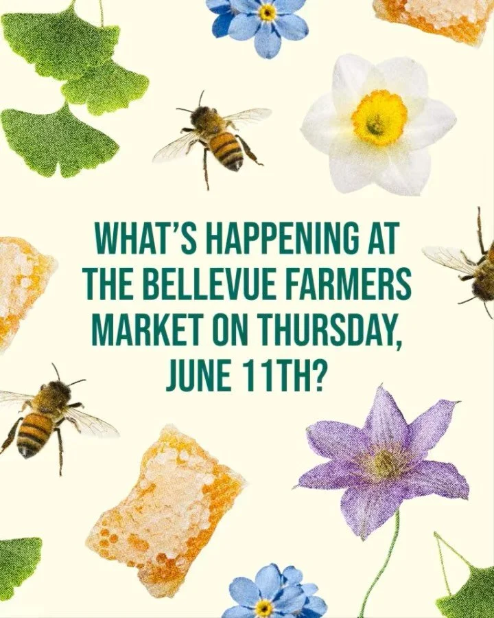 Hello 😊 Here&rsquo;s a sneak peak of what we have upcoming at our market this Thursday, June 11th, from 3:00 - 7:30 p.m. 👀 Today, we&rsquo;re highlighting a wonderful vendor, Cascade Natural Honey, and an amazing sponsor, The Primrose School of Wes