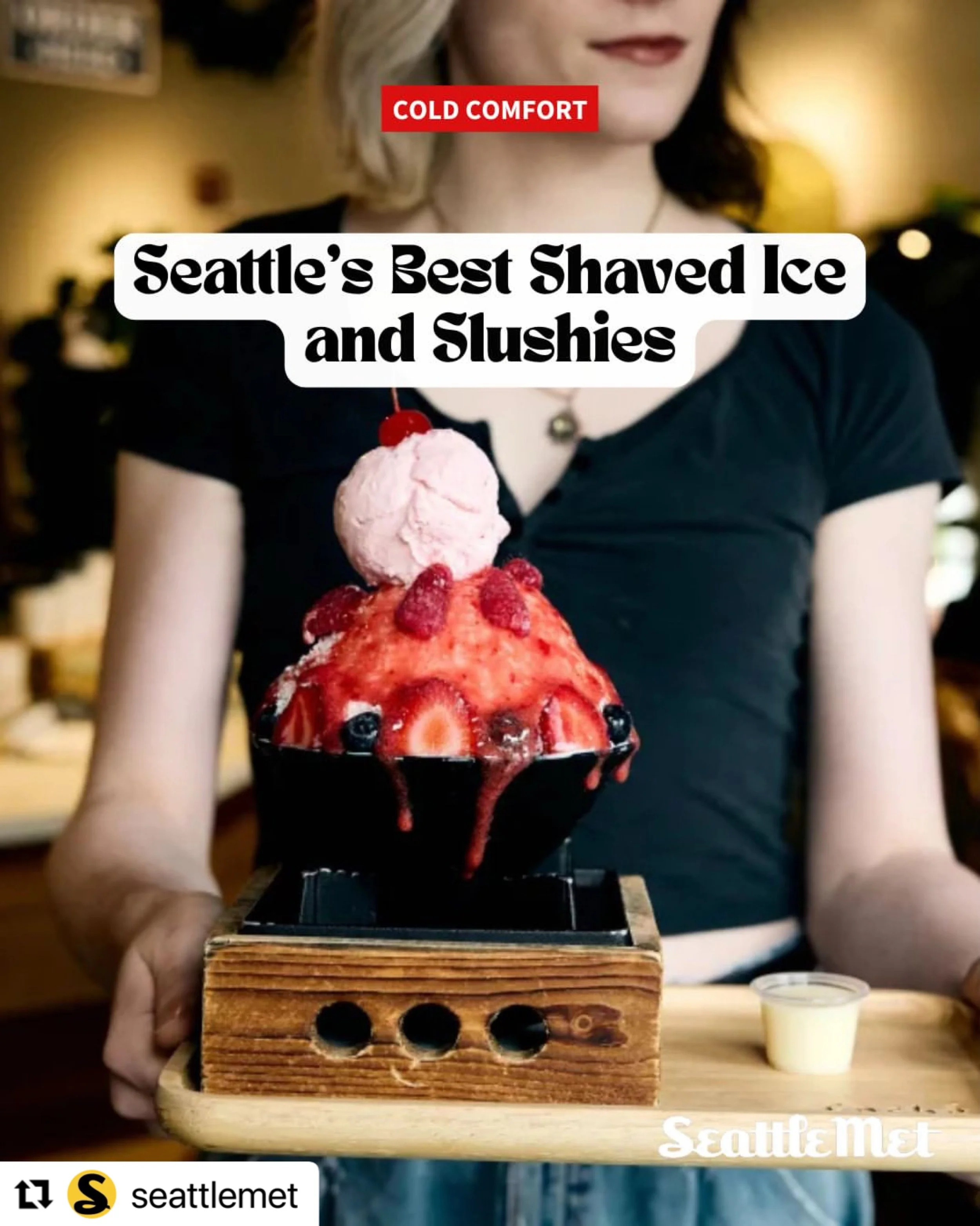 Brain Freeze be damned!! BFM customers know Mike&rsquo;s Shave Ice is 🔥🥶🔥🥶!