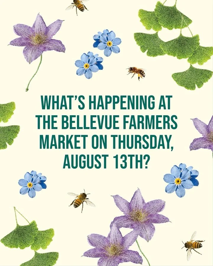 What&rsquo;s happening at BFM this week? Come hungry, bring your market basket and spend your Thursday afternoon with us! 🥒🍓

Featured Farmer 🥬: SnoValley Gardens
SnoValley Gardens is a small family farm in Redmond&rsquo;s Sammamish Valley, where 