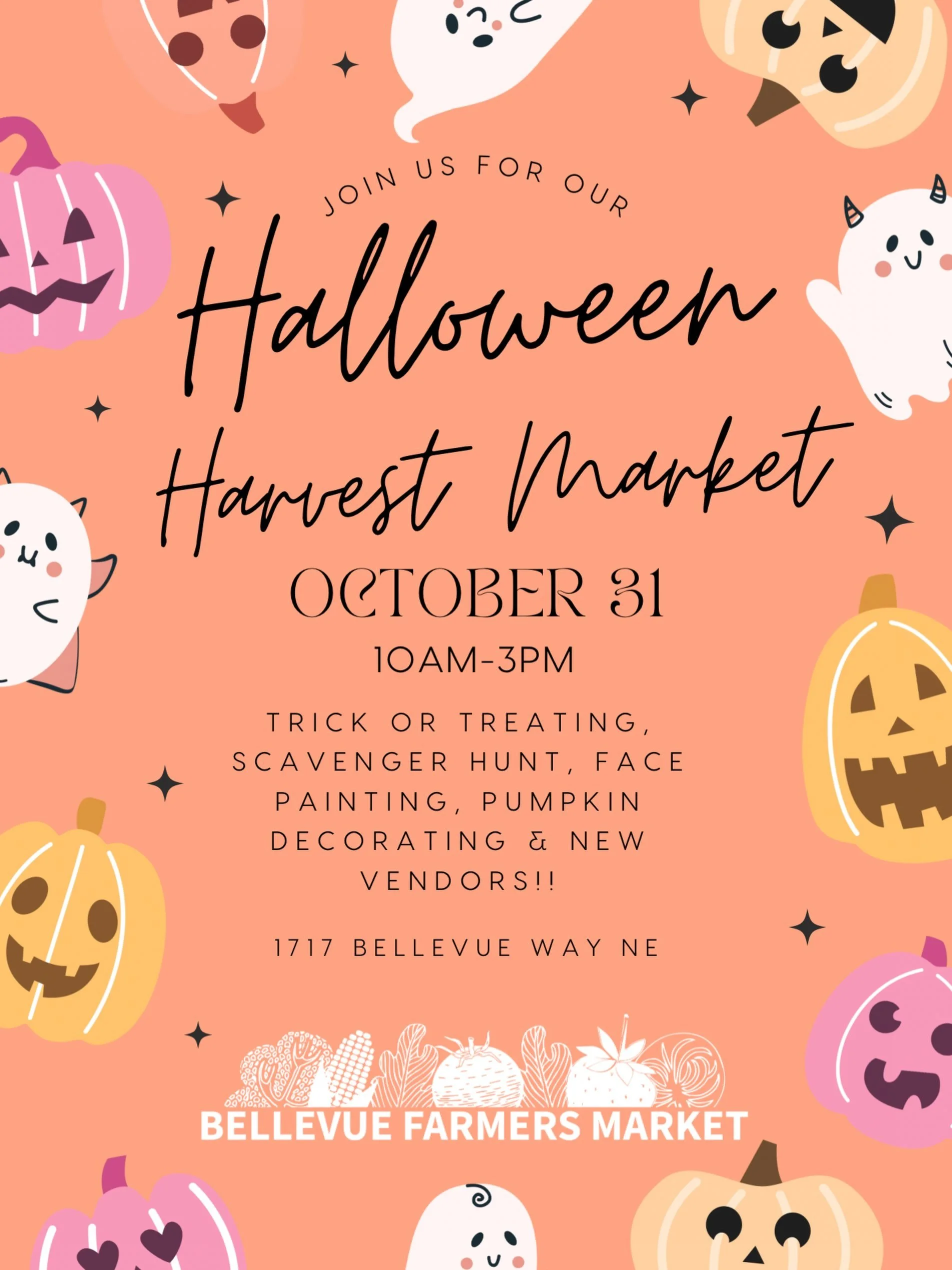 🎃🍂 Come join BFM for some family-friendly spooky fun!! 🍂🎃

Our Halloween Harvest Market is just under 2 weeks away! 

Come down &amp; see for us for trick or treating with our vendors, face painting with @rainbowland_art_studio (free for the firs