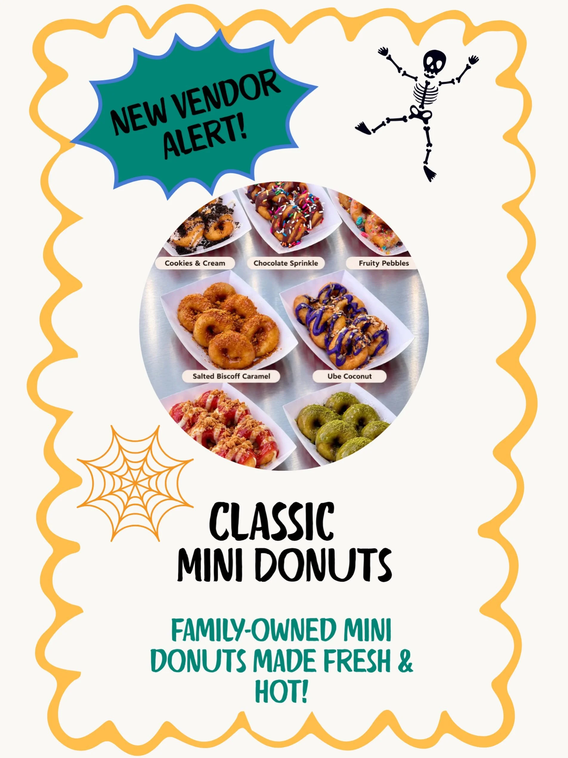 Meet @classicminidonuts ! 🍩

Classic Mini Donuts is a local, family-owned business bringing fresh, hot mini donuts to markets, festivals, and community events throughout the Puget Sound area!

Every batch is made fresh right on-site and served hot! 