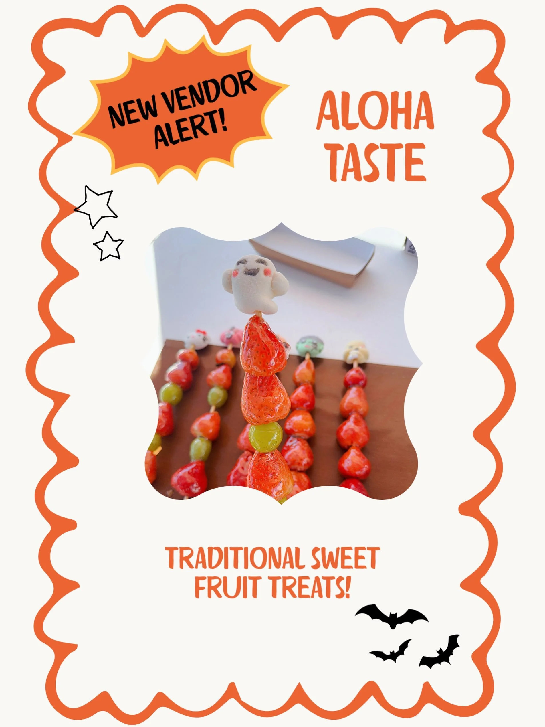 🍓🍡 New vendor alert! @tanghululab is bringing tanghulu to the market, a traditional sweet fruit treat that&rsquo;s as fun to look at as it is to eat.

Fresh, seasonal fruit is skewered and coated in a thin layer of crystallized sugar, giving you a 