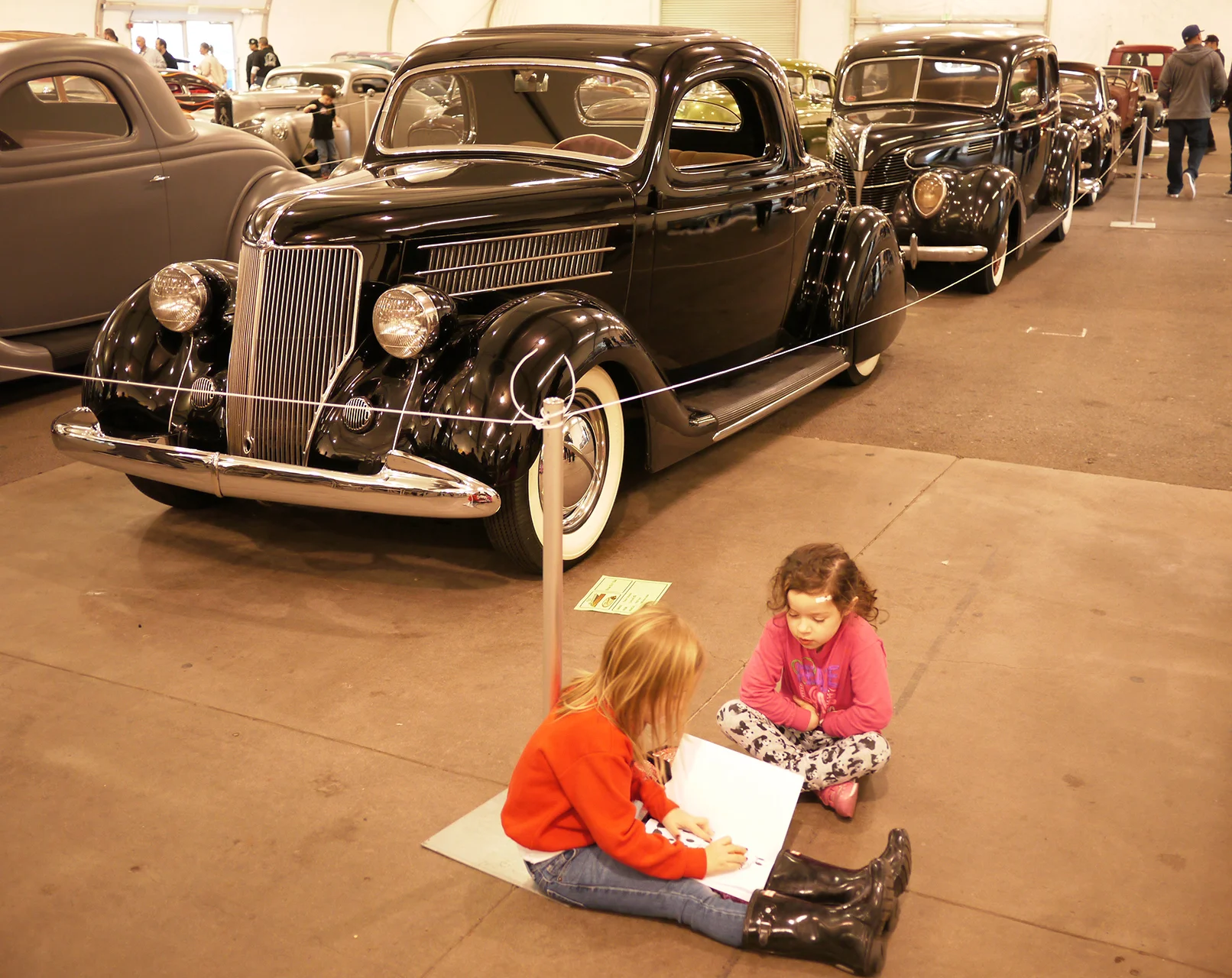 Car culture is a family thing. Plenty of kids made the scene and remind us of what is important; family.
