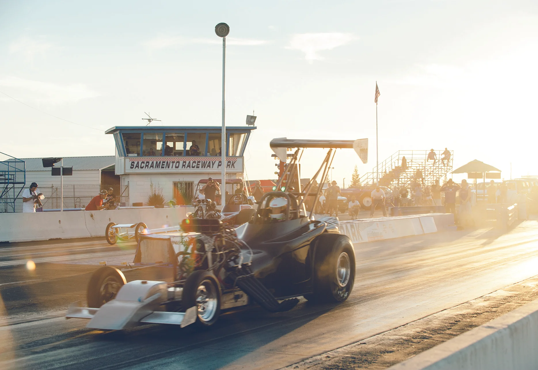 Sacramento Raceway, racing since 1964.