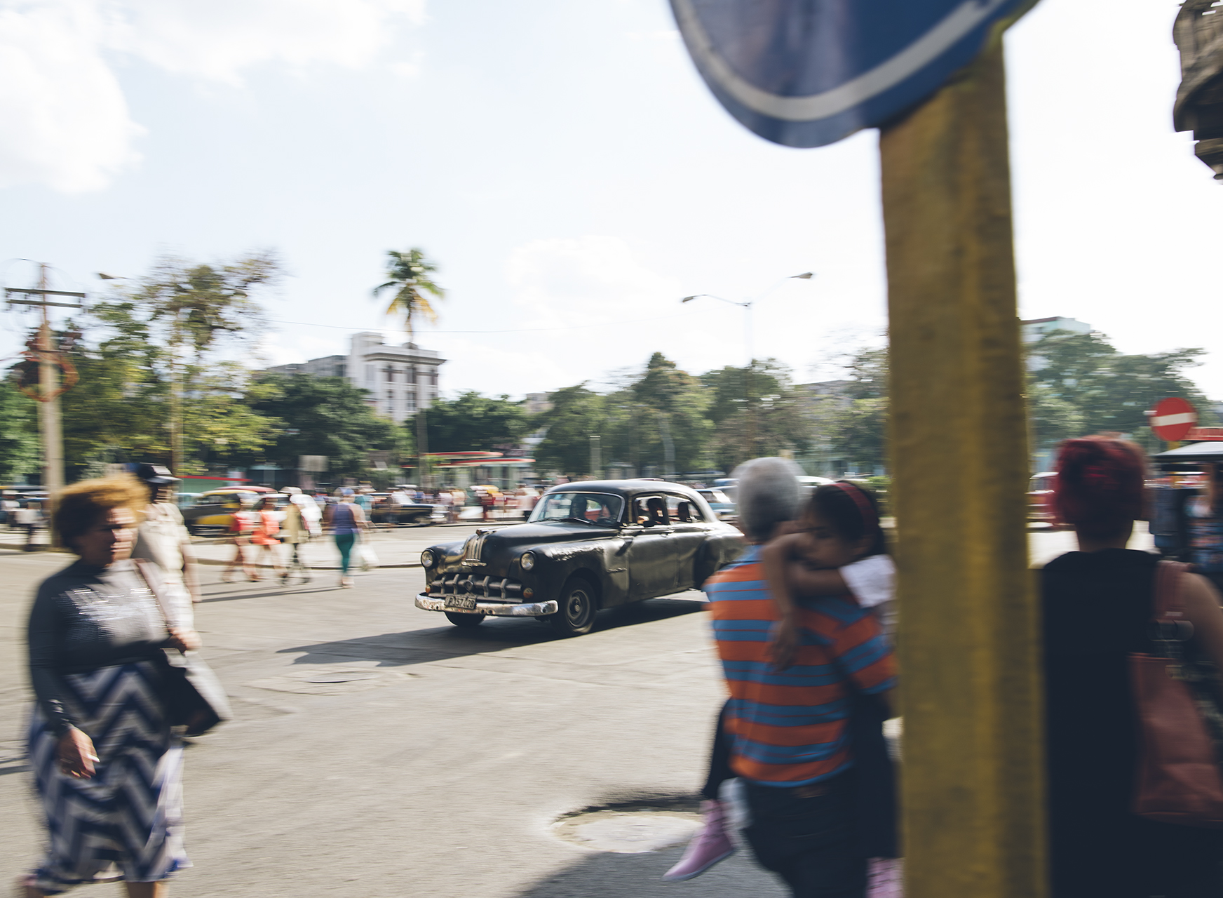  A Franken-Chevy in downtown Havana. 