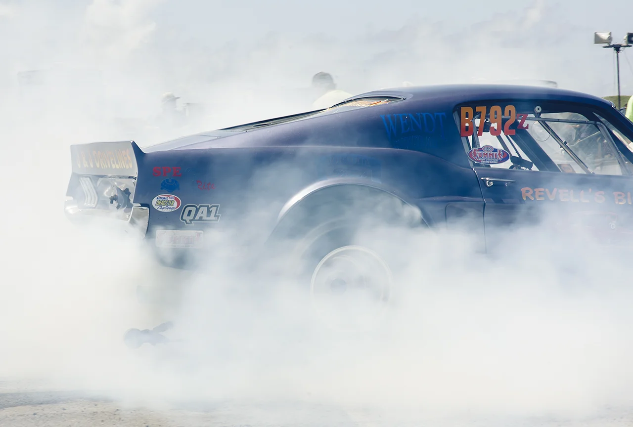Shelby Allen’s 1967 Mustang Super Pro, Samoa Drag Strip, Samoa.