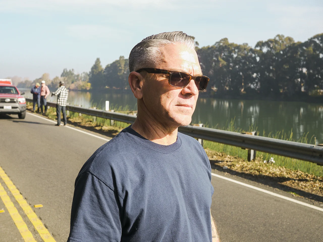 Boss of the run, Jim Luke of the Drag Lynx.
