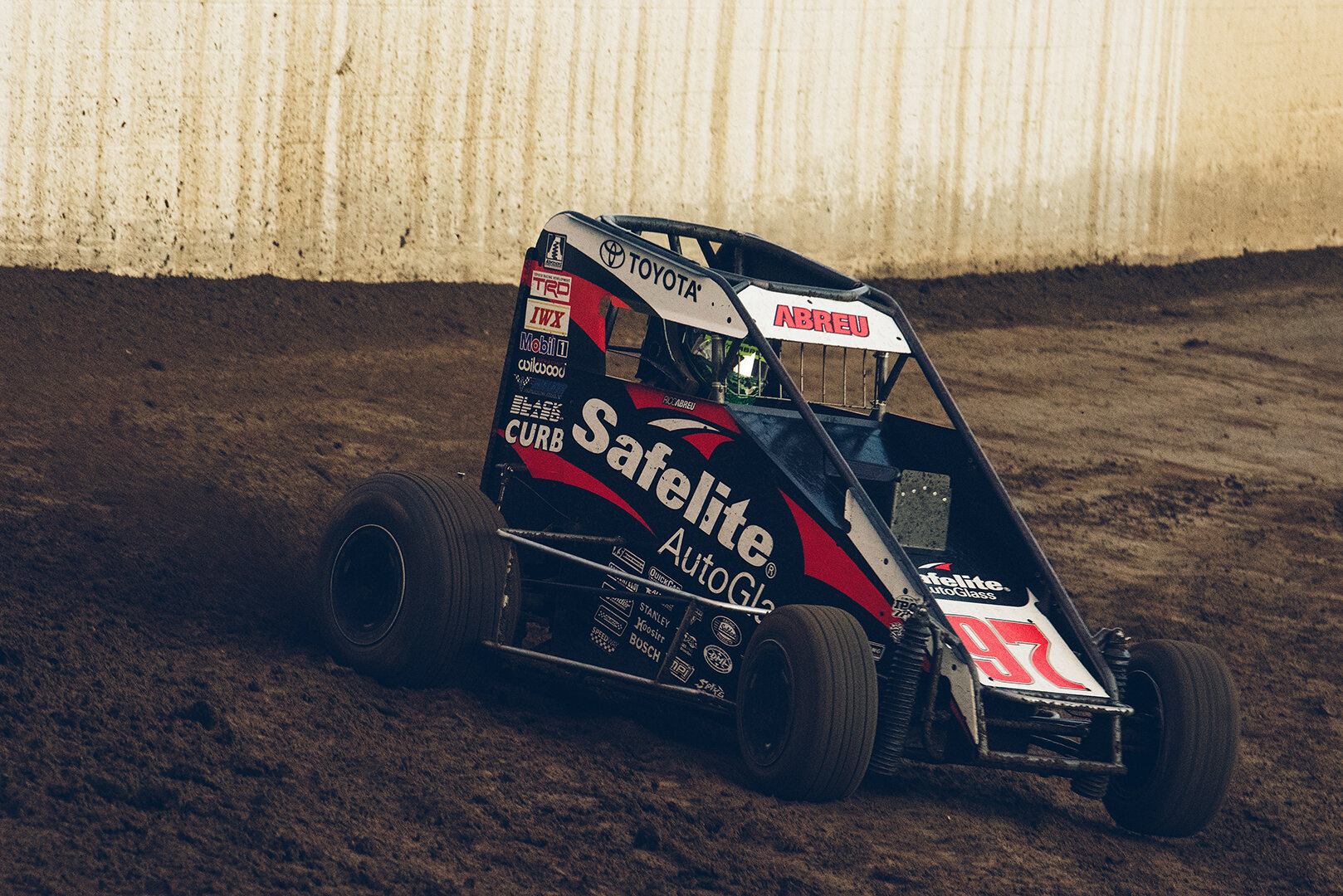  Rico Abreu finished 17th after qualifying fifth. 