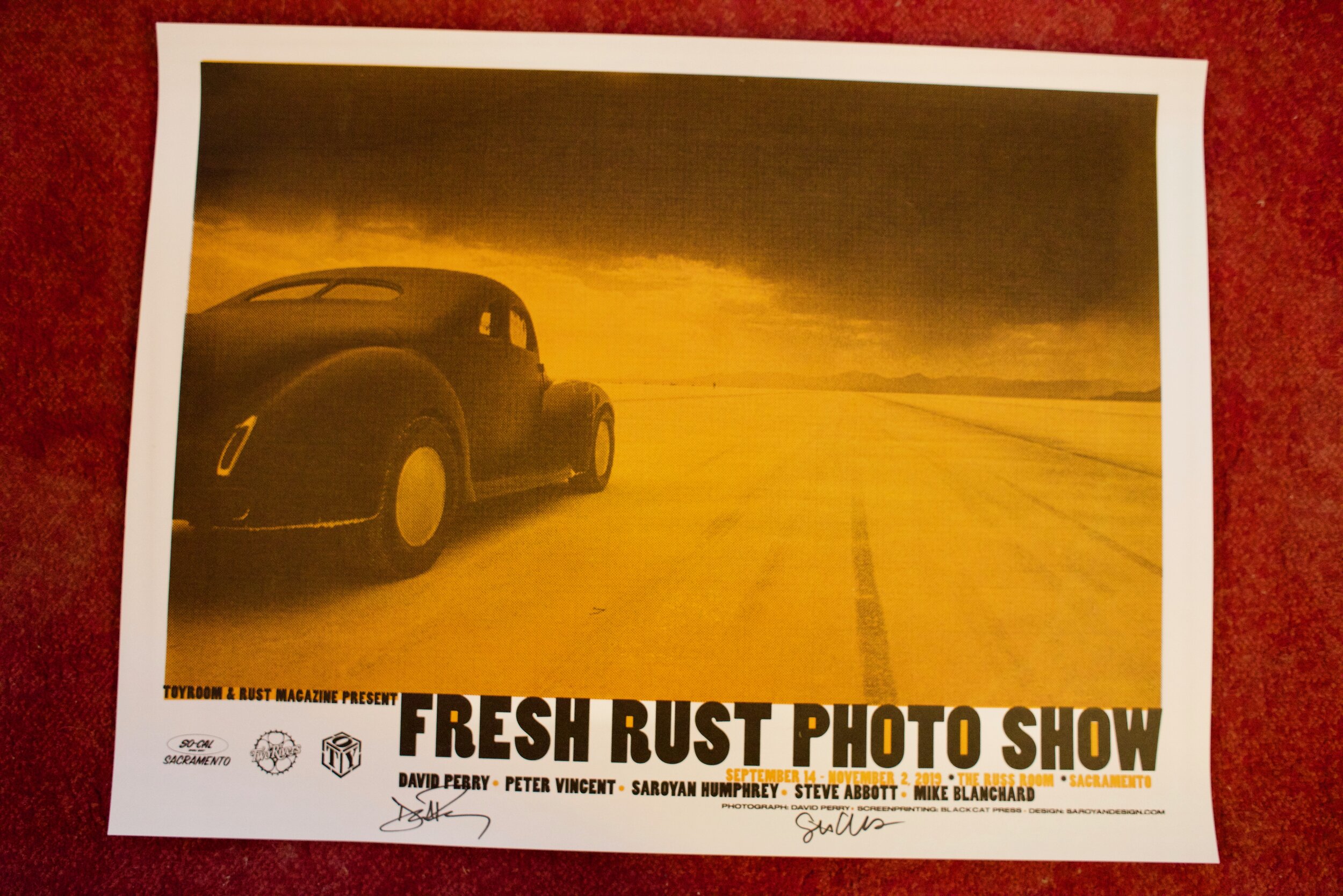 Fresh Rust Photo Show poster