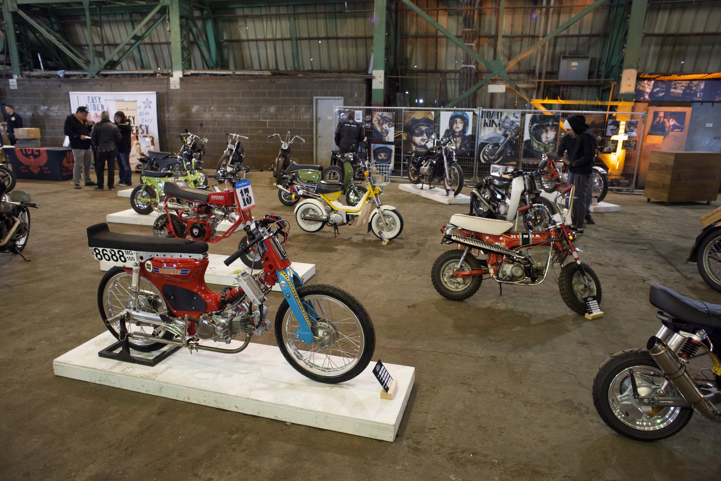  Small bikes are a big trend and were well represented at One Moto 